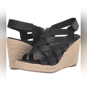 EVANS Women's Black Mule Sandals‎ Slides Size 10